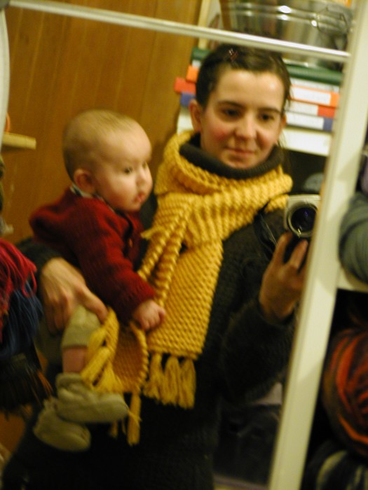 Echarpe Jaune