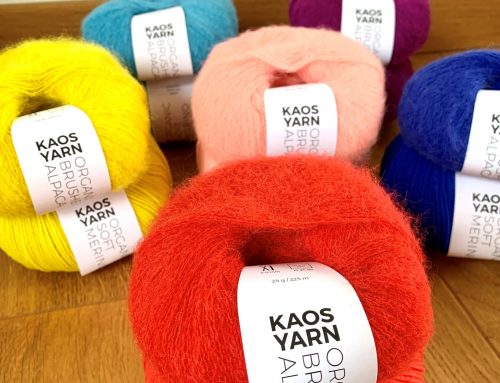 Nouveau : la marque KAOS YARN et ses coloris vitaminés !